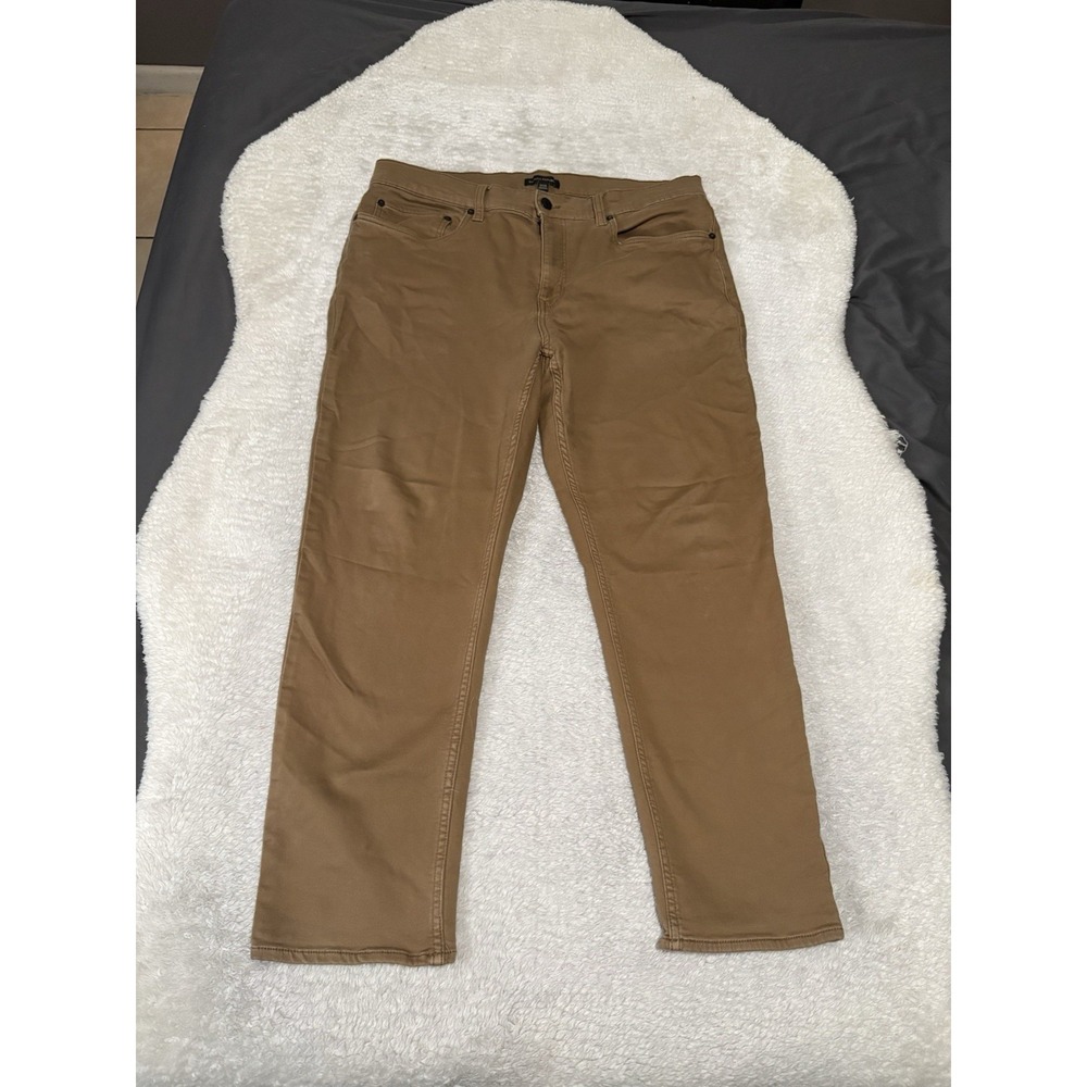 Banana‎ Republic Men's Tapered Brown Chino Pants 36x29 Act (36x27) Pants